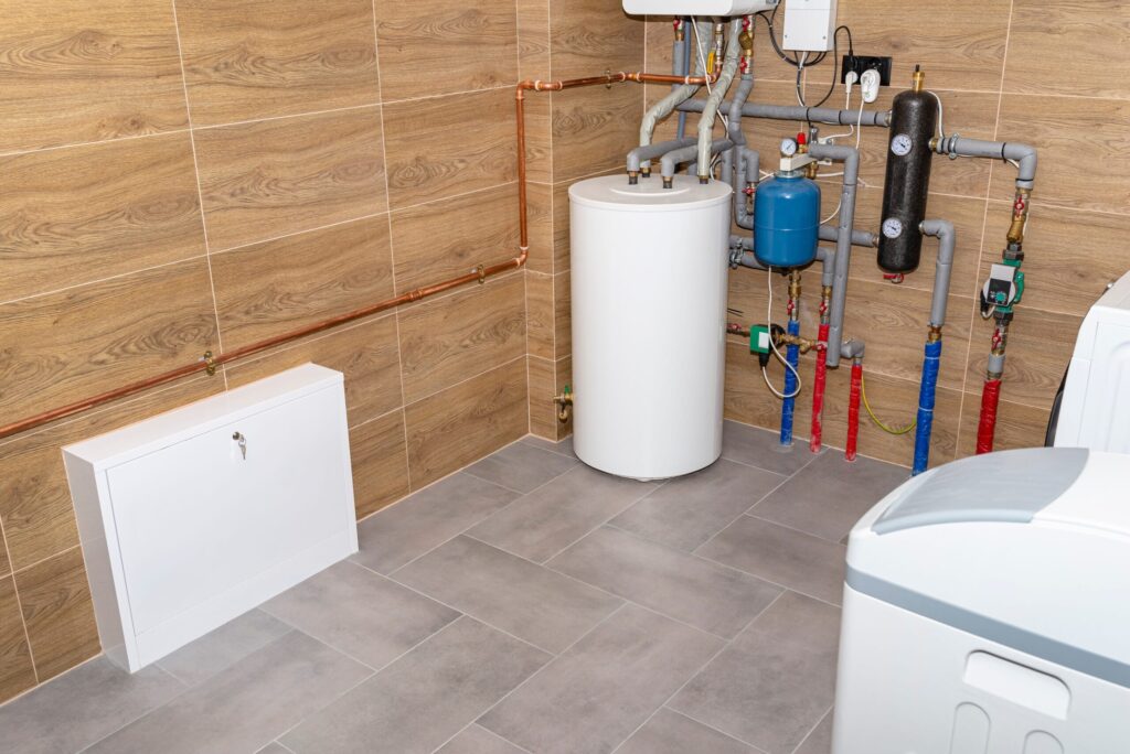 Residential water heater and plumbing system installed in Deerfield Beach